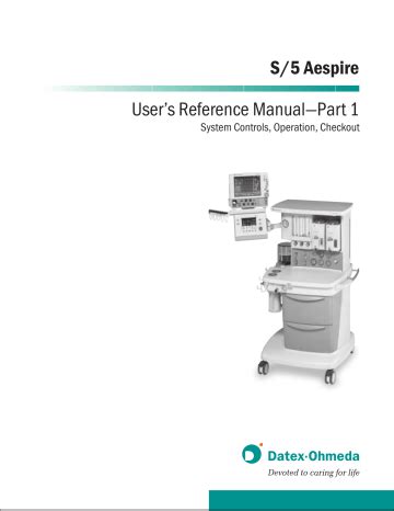 S/5 Aespire User’s Reference Manual 